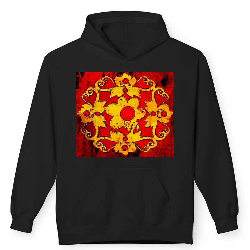 هودی زنانه پاد آفرین مدل فرش و گلیم و کاشی کد 1062