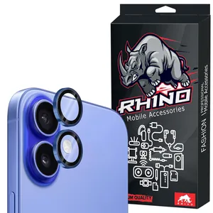 محافظ لنز دوربین راینو مدل رینگی مناسب برای گوشی موبایل اپل IPhone 16 / 16 Plus