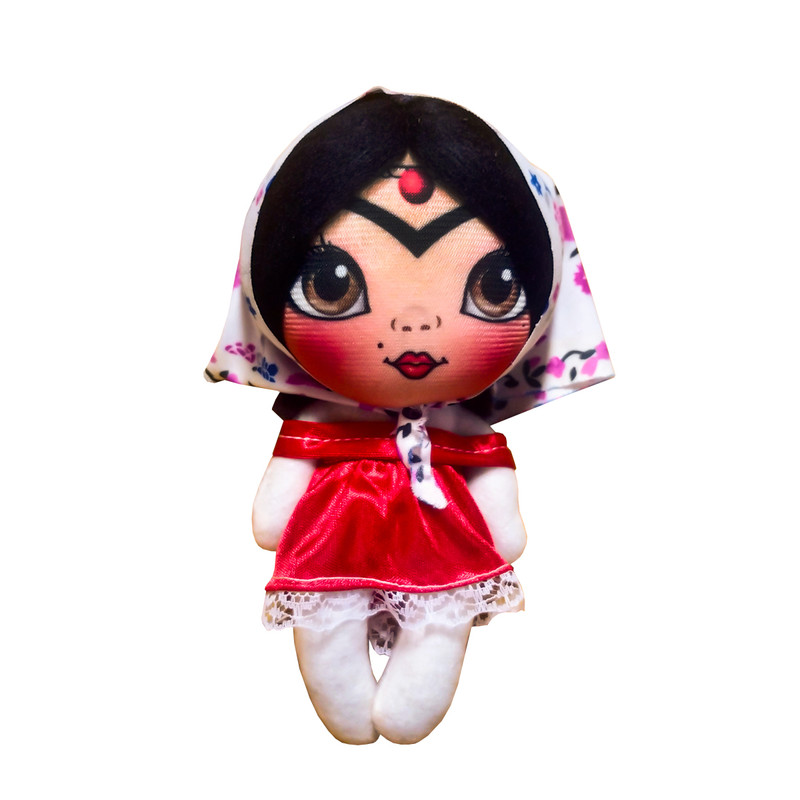 عروسک طرح آرزو مدل خاتون ارتفاع 20 سانتی متر