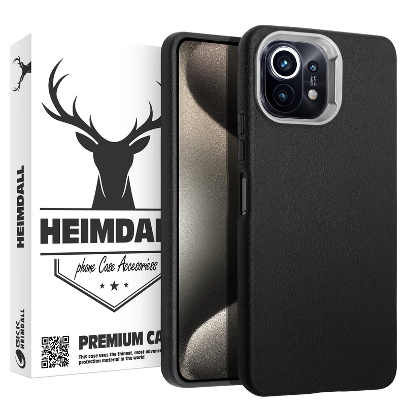 کاور جی کی کی مدل Leather مناسب برای گوشی موبایل شیائومی Mi 11 Lite 4G / Mi 11 Lite 5G / 11 Lite 5G NE