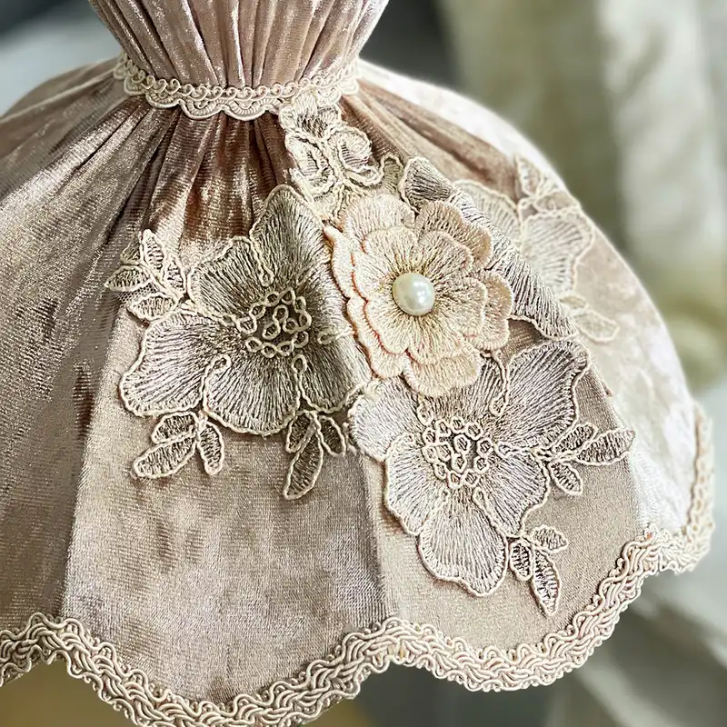 آباژور رومیزی مدل پایه کریستالی