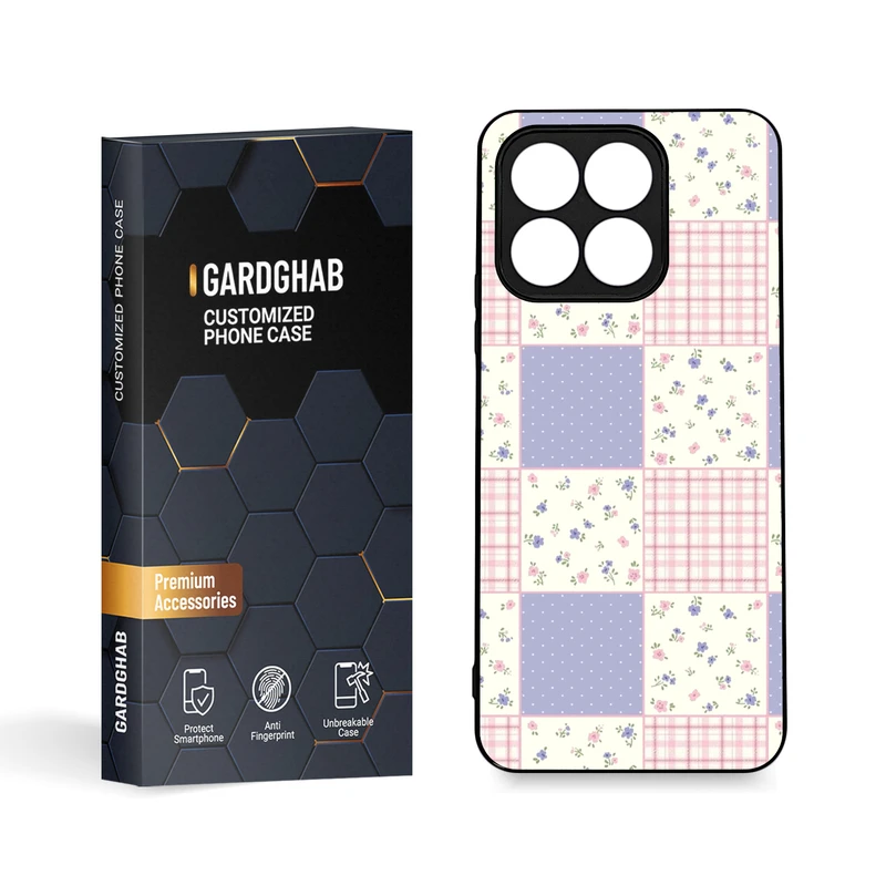 کاور گارد قاب مدل دورژله ای دخترانه مناسب برای گوشی موبایل آنر X8a 4G