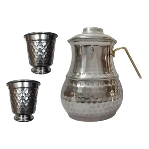 ست پارچ و لیوان چکشی 3 پارچه مدل سنتی 