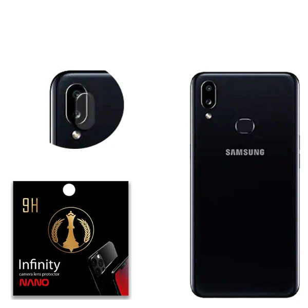 محافظ لنز دوربین سرامیکی اینفینیتی نانو مدل Star Pro Max مناسب برای گوشی موبایل سامسونگ Galaxy A10