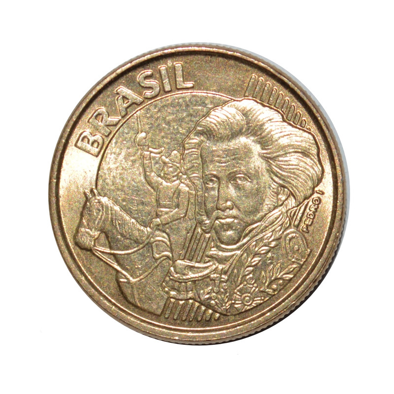 سکه تزیینی طرح کشور برزیل مدل 10 سنتاو 