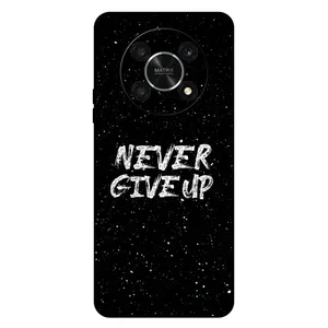 Megafone Never give up 1871 Cover For Honor X9 5G / X30