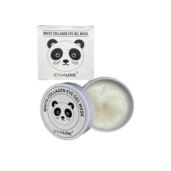 ماسک زیر چشم سرسان لاو مدل کلاژن وزن 80 گرم بسته 60 عددی