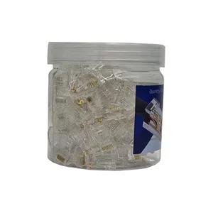 سوکت شبکه CAT6 مدل END OPEN بسته 100 عددی