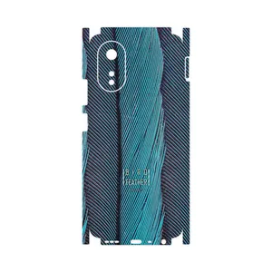 MAHOOT Turquoise feathers-FullSkin Cover Sticker for Oppo A38