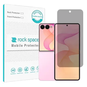 Rock space Hydrogel model privacy Screen Protector for Samsung Galaxy Z Flip8 mobile phone