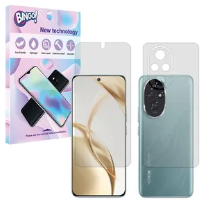 Bingo Tough model matte screen protector suitable for Honor 200 mobile phone along with the back protector