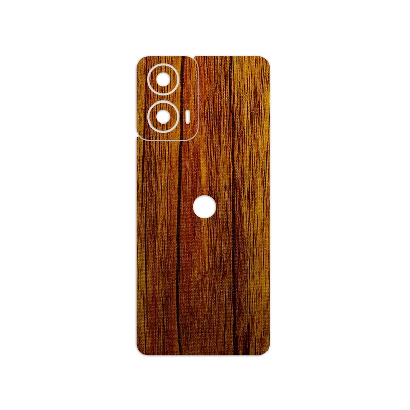 برچسب پوششی ماهوت مدل Orange-Wood مناسب برای گوشی موبایل موتورولا Moto G24
