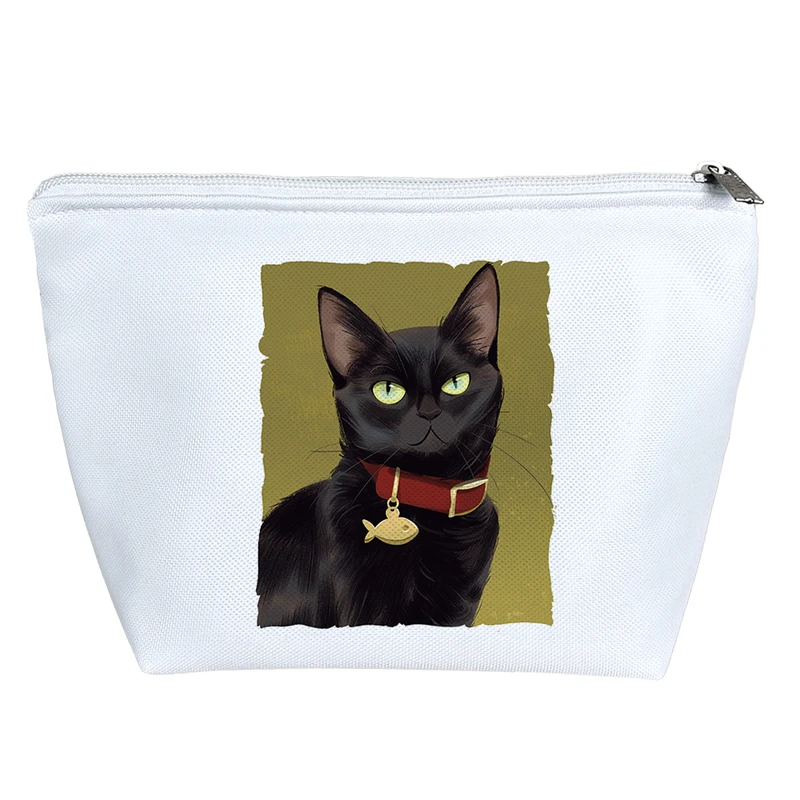 کیف لوازم آرایش دخترانه خندالو مدل گربه کد 2868