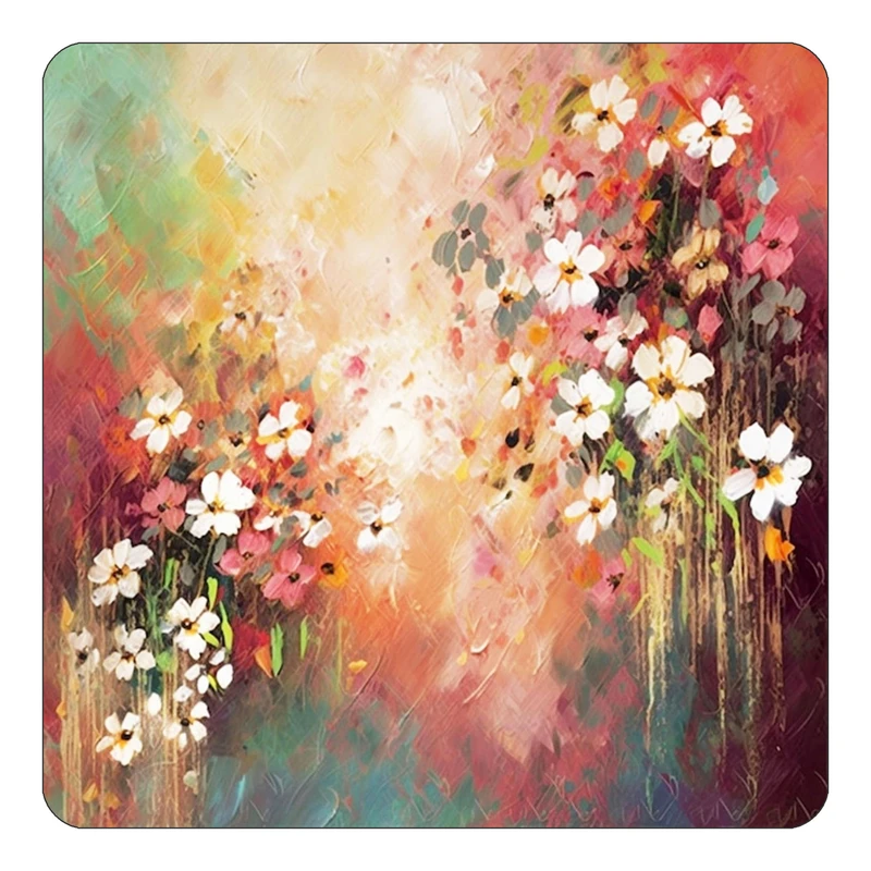 مگنت کاکتی طرح نقاشی رنگ روغن مدل mp71710