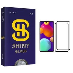 Atouchbo Shiny Glass Screen Protector For Samsung Galaxy M62 Pack Of 2