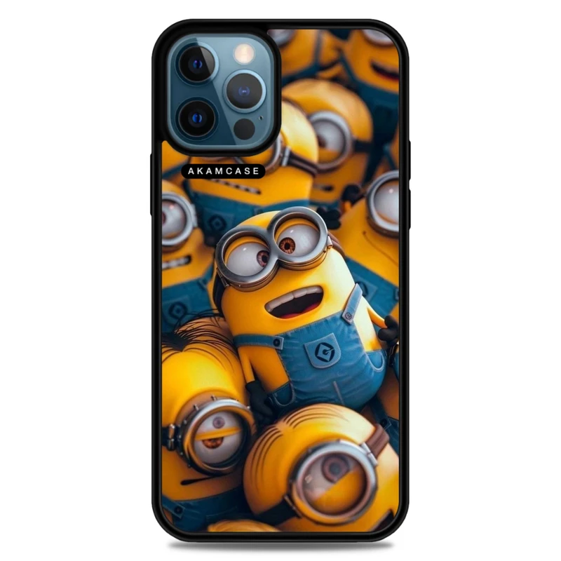 کاور آکام مدل AMC-WA12PROMAX-MINIONS1 مناسب برای گوشی موبایل اپل iPhone 12 Pro Max