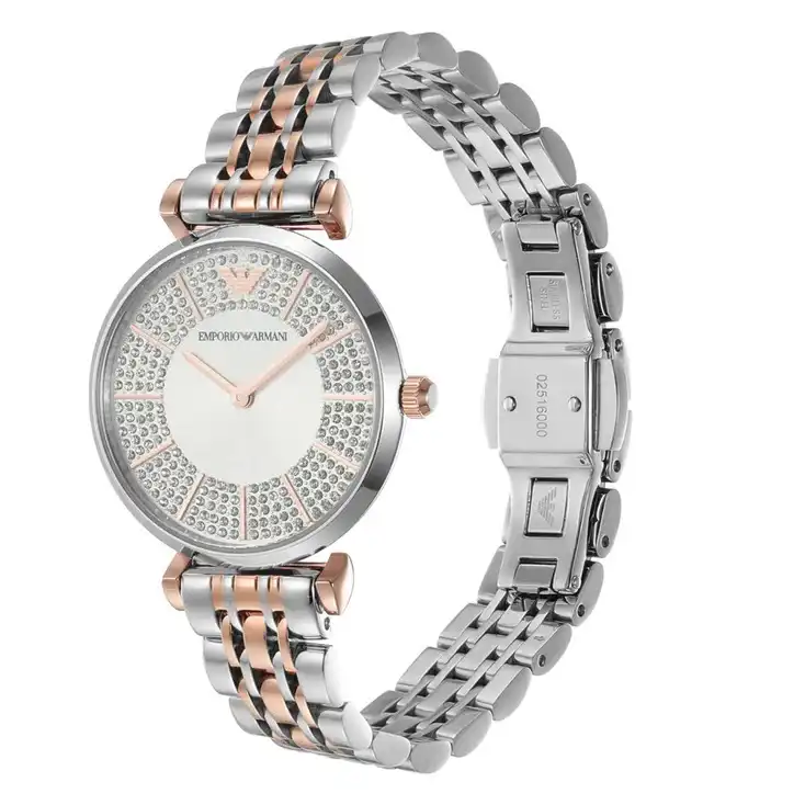 ساعت مچی عقربه ای زنانه امپریو آرمانی مدل AR11537