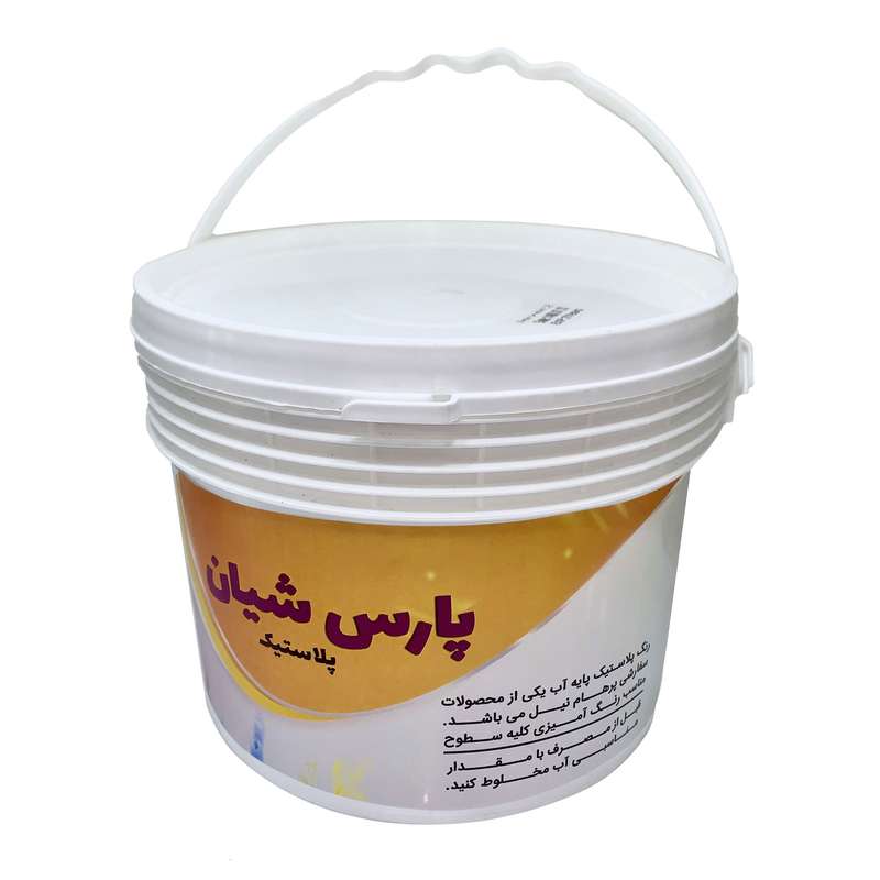 رنگ مشکی تمام پلاستیک پارس شیان کد PS801 حجم 5 لیتر رنگ مشکی تمام پلاستیک پارس شیان کد PS801 حجم 5 لیتر