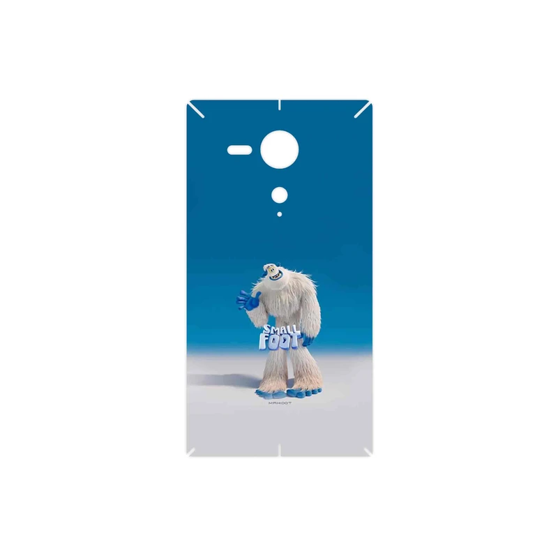 برچسب پوششی ماهوت مدل Smallfoot مناسب برای گوشی موبایل سونی Xperia SP