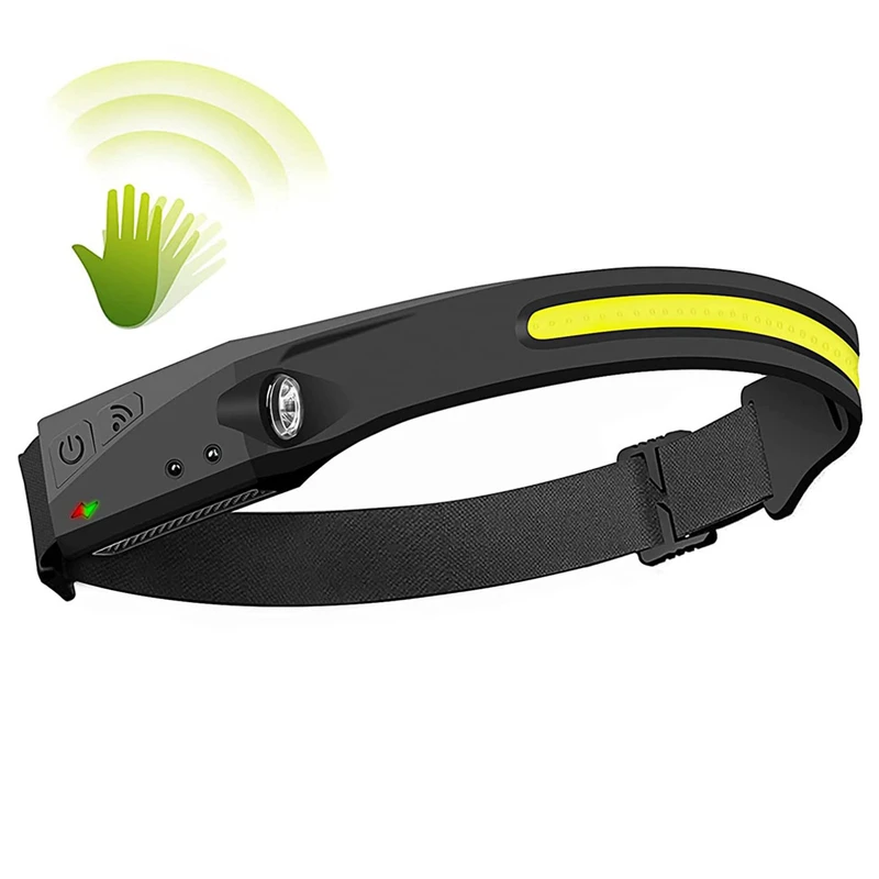 عکس شماره 6 : چراغ پیشانی مدل سنسور دار ژله ای yz-1016