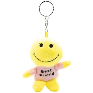 جاسوئیچی عروسکی طرح لبخند عاشقانه مدل Smile Emoji