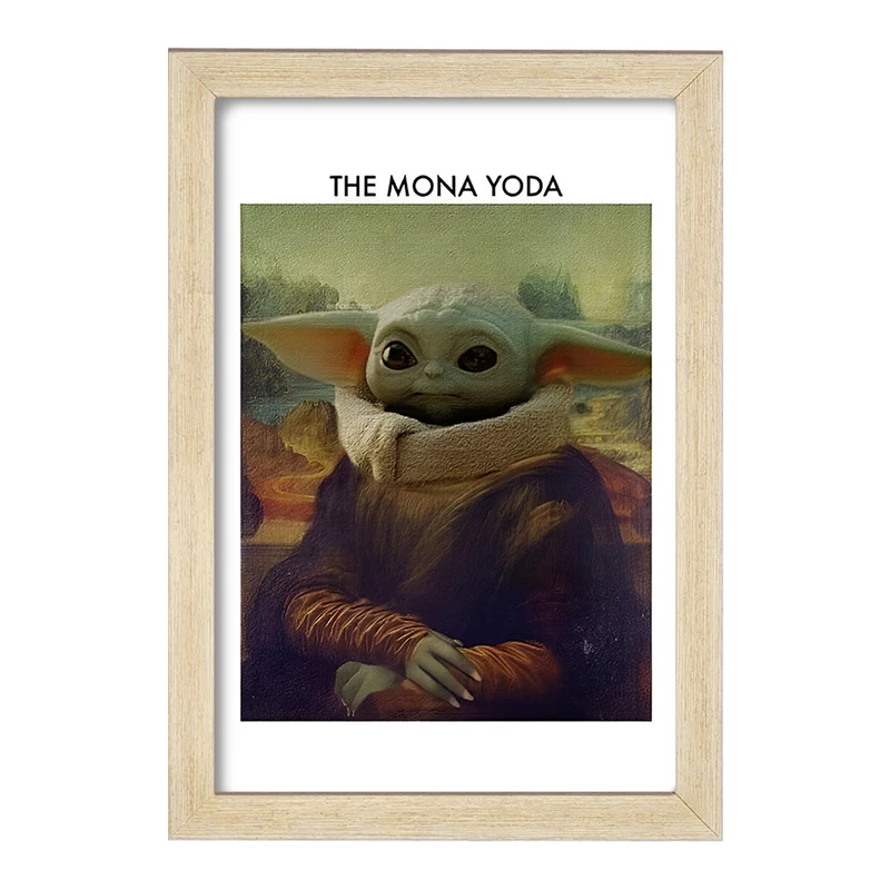 تابلو خندالو مدل بیبی یودا کد F4091