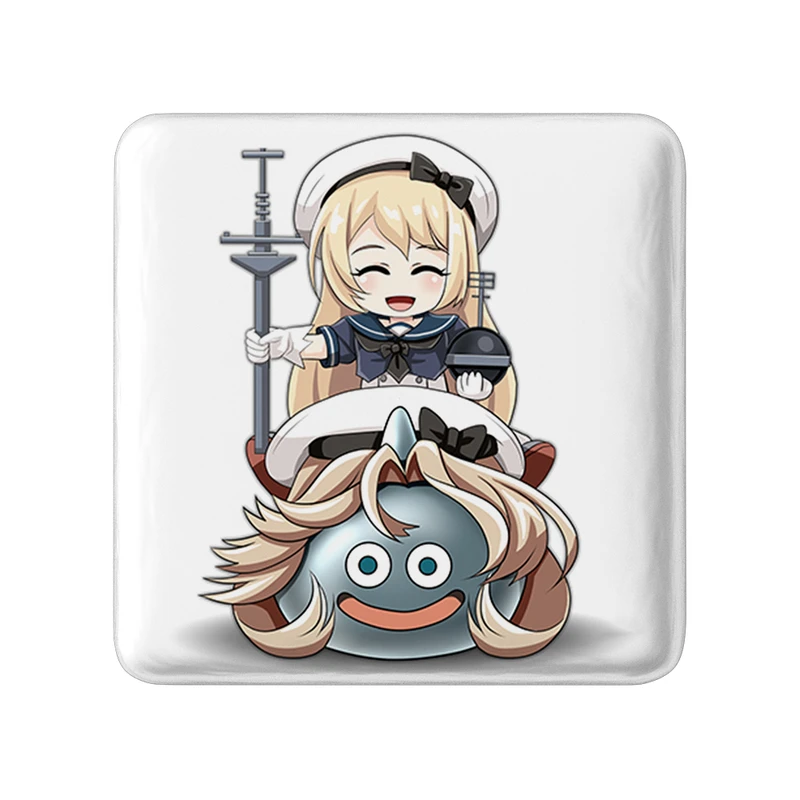 مگنت خندالو طرح بازی دراگون کوئست (Dragon Quest) مدل مربعی کد 35177