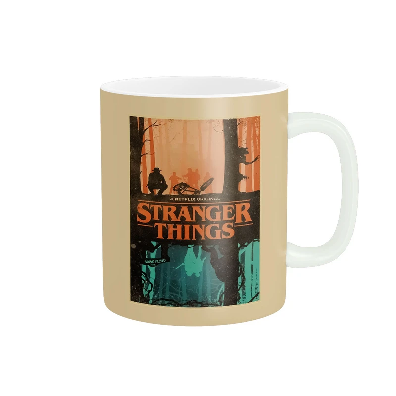 ماگ پاد آفرین مدل سریال stranger things کد 126