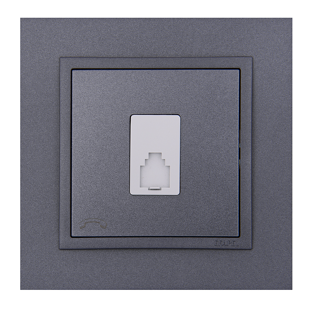پریز تلفن ایفاپل مدل LOGUS90 ANIMATO کد 90910TSS/21252/90712