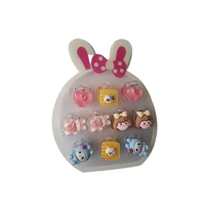 کلیپس مو دخترانه مدل فانتزی مجموعه 10 عددی