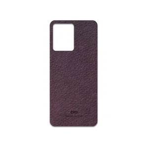 MAHOOT Purple-Leather Cover Sticker for Xiaomi Redmi Note 12 4G