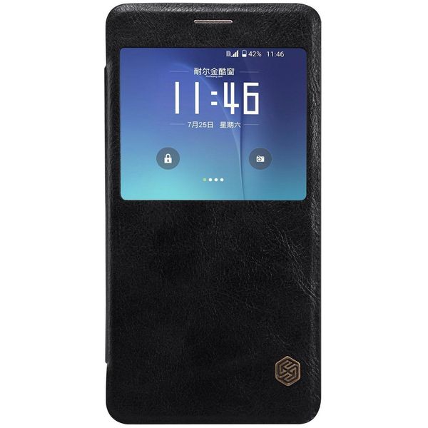 کیف کلاسوری چرمی نیلکین مدل Qin مناسب برای گوشی موبایل سامسونگ Galaxy Note 5 N920 کیف کلاسوری چرمی نیلکین مدل Qin مناسب برای گوشی موبایل سامسونگ Galaxy Note 5 N920