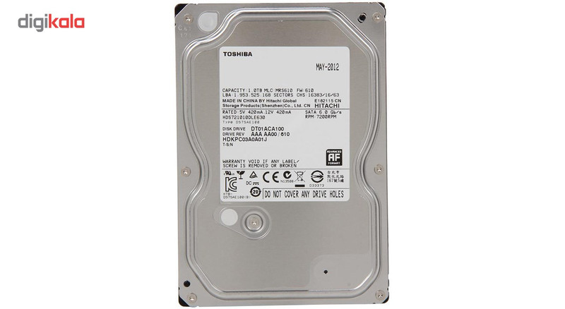 هارددیسک اینترنال توشیبا مدل P300 HDWD120UZSVA ظرفیت 2 ترابایت 1