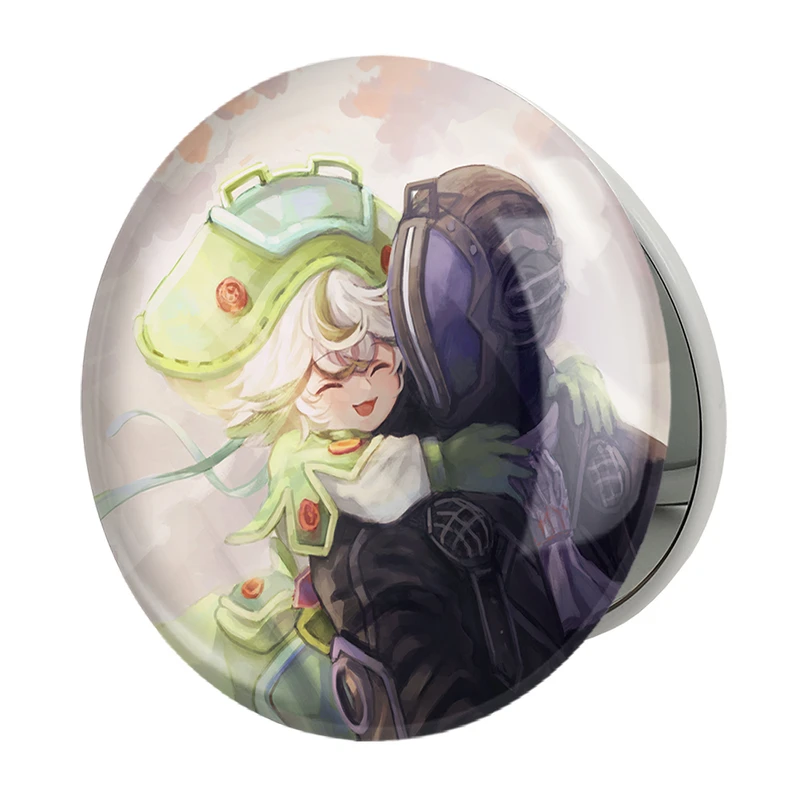آینه جیبی خندالو طرح باندرود و میدوری انیمه ساخته شده پرتگاه Made in Abyss مدل تاشو کد 22073 