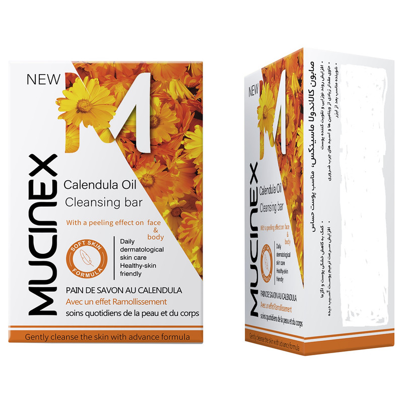 صابون شستشو ماسینکس مدل کالاندولا وزن 100 گرم