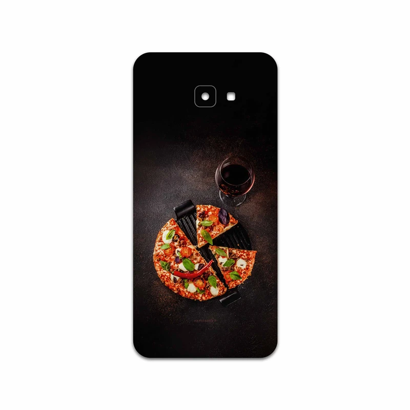 برچسب پوششی ماهوت مدل Pizza مناسب برای گوشی موبایل سامسونگ Galaxy J4 Core