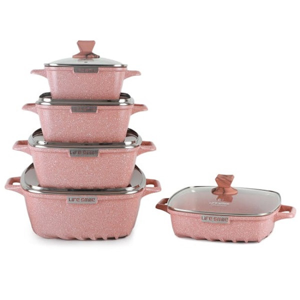 سرویس پخت و پز ده پارچه لایف اسمایل مدل SPF-10