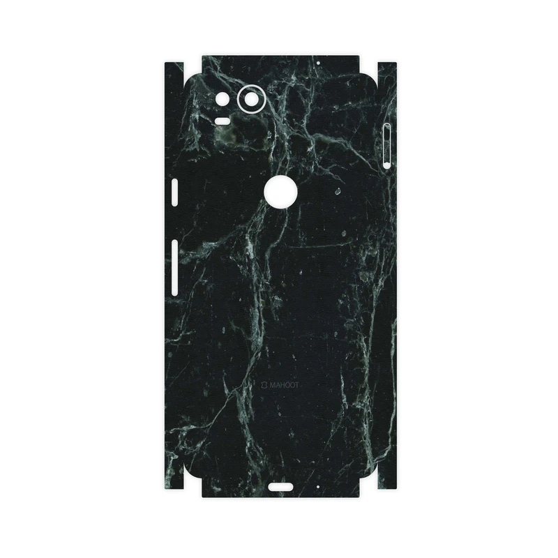 برچسب پوششی ماهوت مدل Graphite-Green-Marble-FullSkin مناسب برای گوشی موبایل گوگل Pixel 2