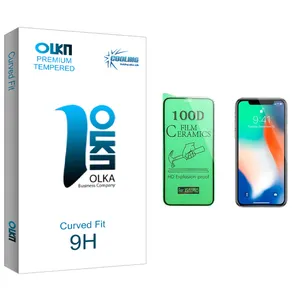 Cooling Olka glass Ceramics Screen Protector For Apple اپل iPhone X