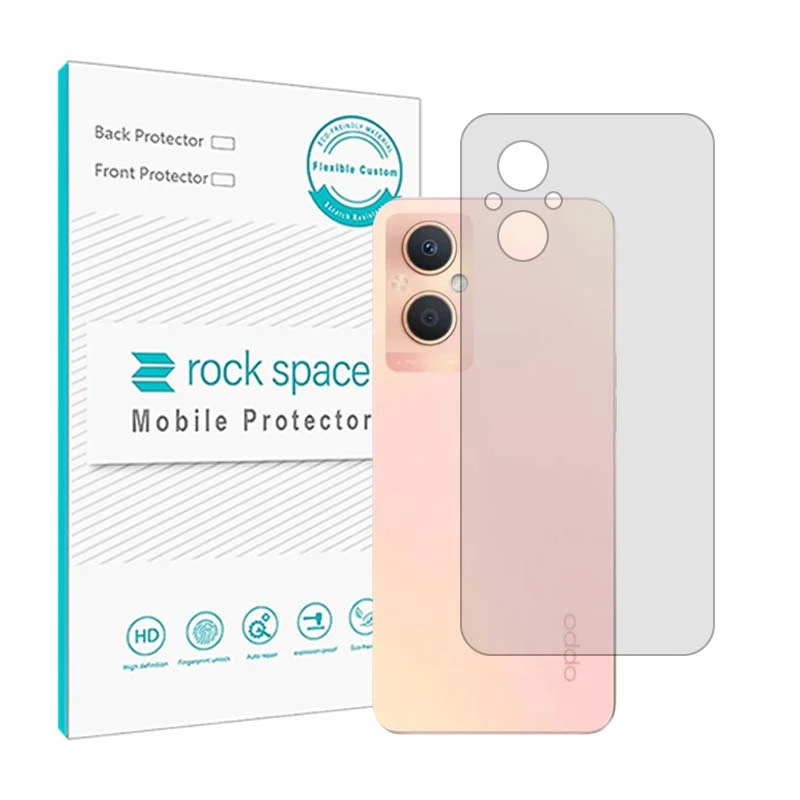 محافظ پشت گوشی شفاف راک اسپیس مدل HyGEL مناسب برای گوشی موبایل اوپو A96