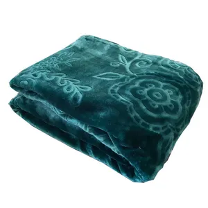 پتو نیکو باف مدل برلیان تک رنگ 220x160 سانتی متر