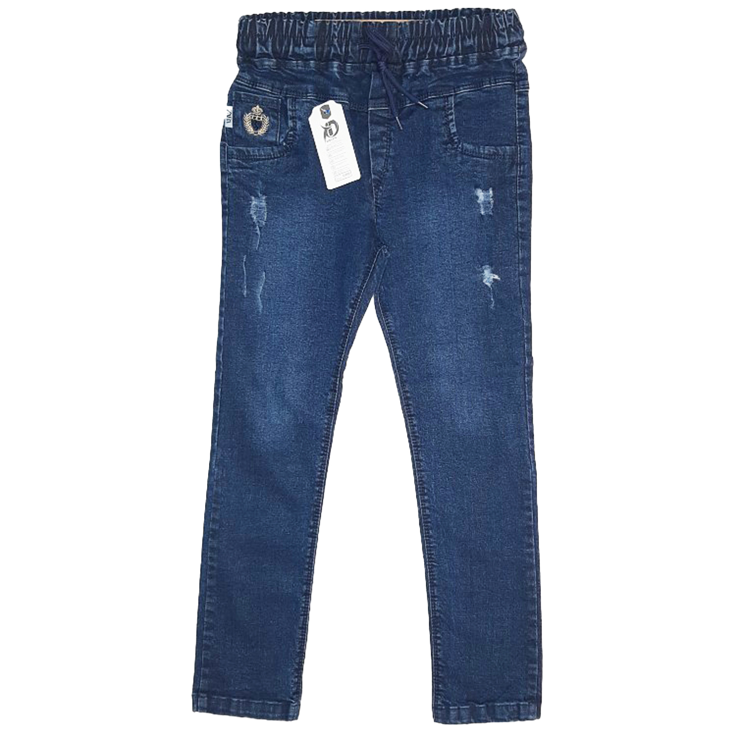 شلوار جین پسرانه مدل کمرکش کد 231