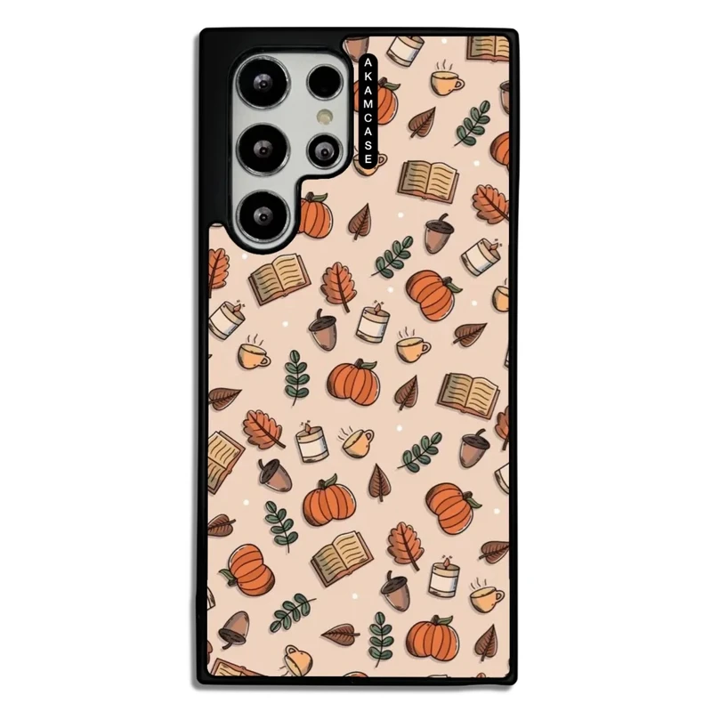کاور آکام مدل AMC-WSGS22U-PUMPKIN-7 مناسب برای گوشی موبایل سامسونگ Galaxy S22 Ultra