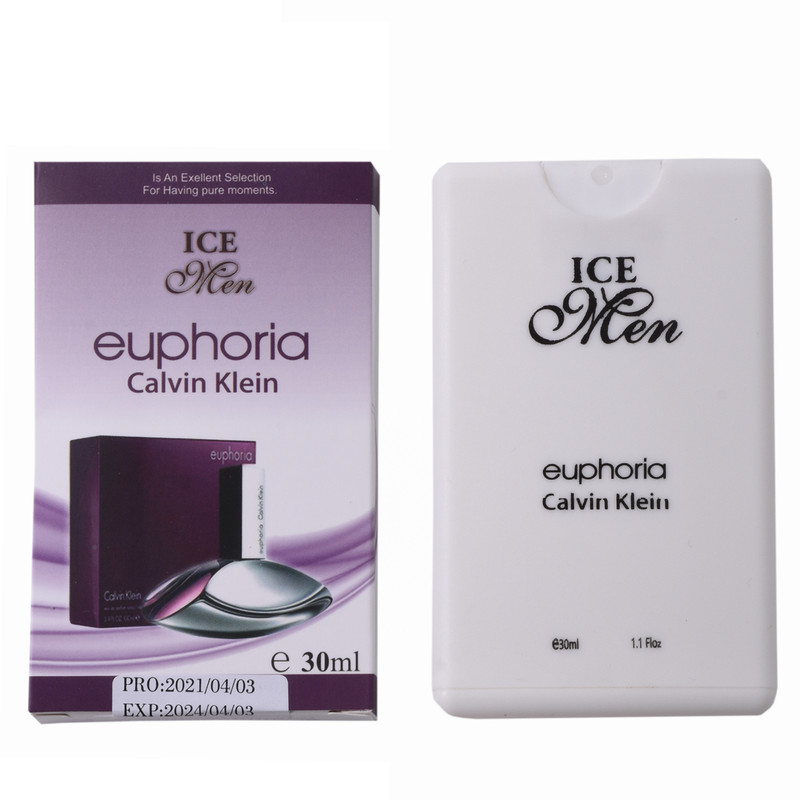 عطر جیبی زنانه آیس من مدل Euphoria Calvin Klein حجم 30 میلی لیتر
