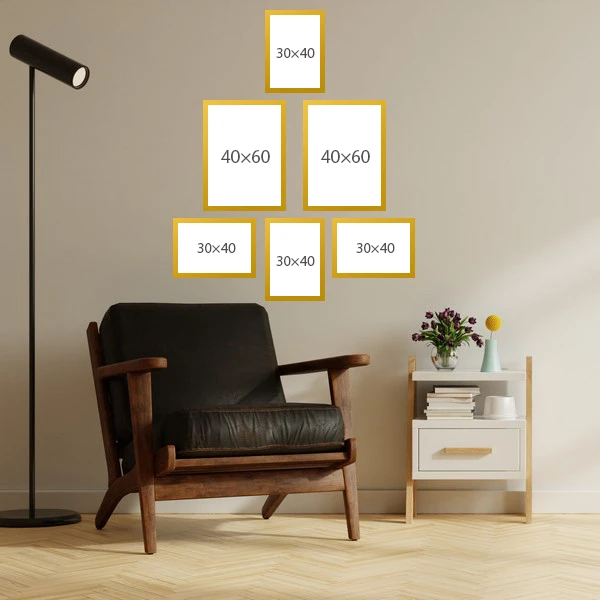 قاب عکس بکلیت مدل 215T مجموعه شش عددی 