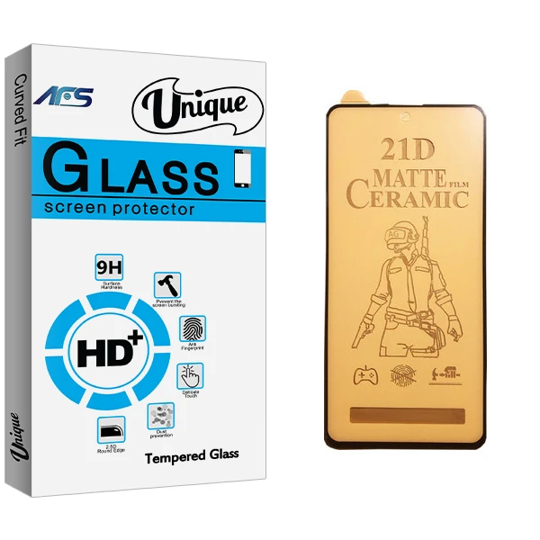 محافظ صفحه نمایش سرامیکی ای اف اس مدل Unique Glass مناسب برای گوشی موبایل سامسونگ Galaxy S20 FE 5G