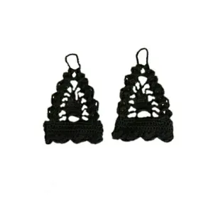 دستکش بافتنی زنانه مدل گیپور 02