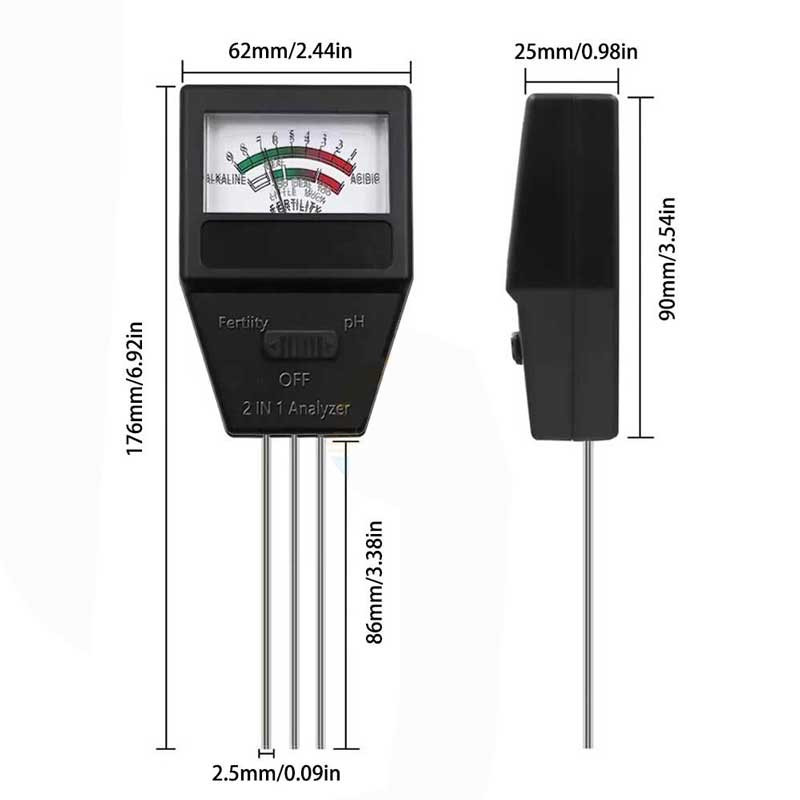 رطوبت سنج و PH سنج خاک مدل NETPIL SP21 رطوبت سنج و PH سنج خاک مدل NETPIL SP21