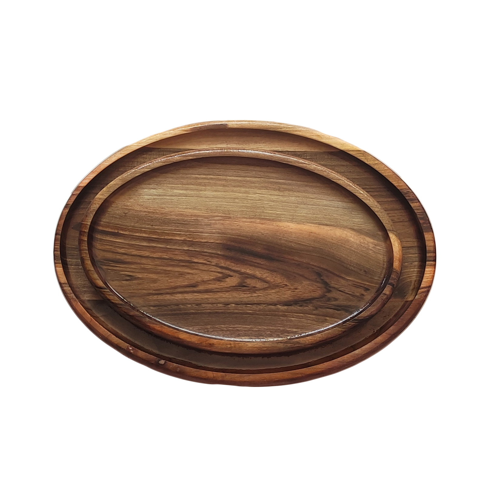 سینی چوبی مدل B3025 مجموعه 2 عددی