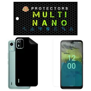 Multi Nano X-SFM Screen Protector For Nokia C12 Plus with back skin